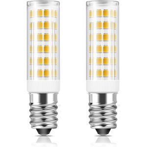 KALANKA-Ampoules Led E14 Hotte Aspirante 5W, Ampoule Pour Ventilateur Extracteur,Equivalent 40W, Blanc Chaud 3000K,Non Dimmable Pour Hotte Aspirante,R&iquest;&iquest;frig&iquest;&iquest;rateur,Appliques Murales, Lot De 2 - Neuf