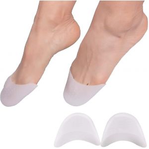 2 Paires De Protecteurs D'orteils En Gel De Silicone Souple Couvre Les Embouts D'orteils Coussinets Métatarsiens,4 Pcs - Neuf