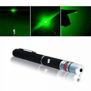 Stylo Pointeur Laser Vert Puissant 10km Lazer Pointer Green 1mw Longue Portee - Neuf