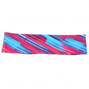 Bandeau De Sport Multifonctionnel Unisexe Pour Le Yoga, La Gym, Le Fitness, L'entrainement (Rouge Et Bleu) - Neuf