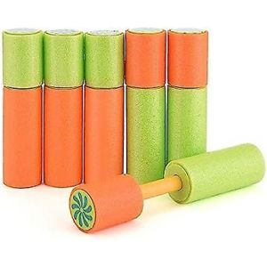 Pistolet À Eau En Mousse Super Soaker, Pistolet À Eau Longue Distance, Pompe De Tir Pour Enfants En Été (6 Pièces) - Neuf