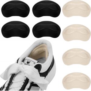 Kalanka-Lot De 4 Paires De Renfort Talon Interieur Chaussure,Coussinets Talons Pour Chaussures Trop Grandes,Coussinet Talon Chaussure Pour Homme Et Femme,Pour Un Meilleur Ajustement De La Chaussure - Neuf
