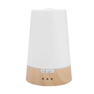 HJLIAN Humidificateur ultrasonique 100 ml, diffuseur d'huiles essentielles et d'aromes avec veilleuse LED - Neuf