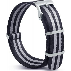 Kal-Bracelets Montre En Nylon. Bracelet Nato. Montre Strap Avec Matériel En Acier Inoxydable,Bracelet Nato 18mm, 20mm, 22mm. Bracelets Nato - Neuf