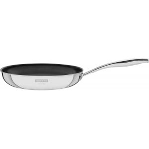 Kalanka-- Tramontina- Poêle Grano Ø 20cm - 1,2l Inox Triply - Cuisson Perfectionnée, Revêtement Antiadhésif, Poignée Ergonomique. Adaptée À L'induction, Facile À Nettoyer. - Neuf