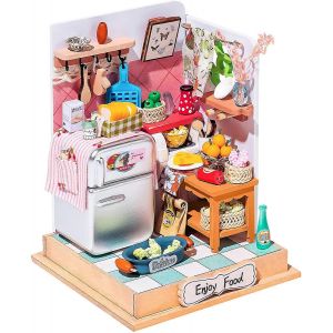 Meubles miniatures bricolage maison de poup&eacute;e kit salle de bain ensemble (Taste Life) - Neuf