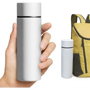 1 Pièce Mini Gourde 316, Petite Gourde Isotherme, 150ml Mini Thermos, Bouteille Isotherme, Mini Thermos Cafe, Mini Gourde Isotherme 150ml (Rouge) - Neuf