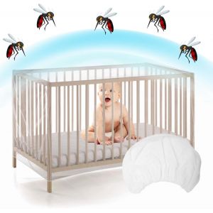 Kalanka-Moustiquaire Lit Bebe, Respirant Moustiquaire Lit Parapluie 135 X 60 X 90 Cm, Moustiquaire Berceau Bebe, Pour Lit Bébé Lit Parapluie Berceau Voyage Chambre Bébé - Neuf