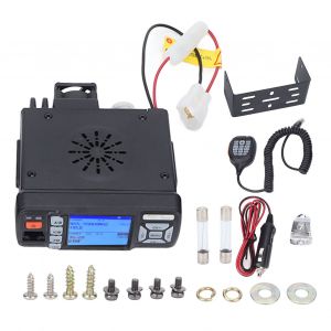 Mini radio mobile a ecran couleur, emetteur-recepteur double bande, multifonction, pour voiture - Neuf