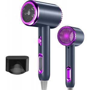 S&egrave;che Cheveux 2000w S&egrave;che-Cheveux Professionnel, Seche Cheveux Ionique, Protection Contre La Surchauffe, 3 Temp&eacute;ratures, 1 Buses De Coiffage, Pour Salon Domicile Voyage - Neuf