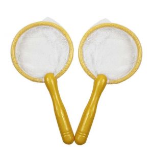 Ensemble de 10 filets de p&ecirc;che pour enfants, pour jeunes p&ecirc;cheurs, s&ucirc;rs et faciles &agrave; attraper et &agrave; rel&acirc;cher pour la p&ecirc;che en jardin - Neuf