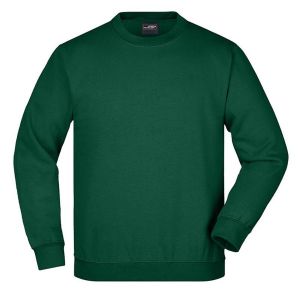 Sweat Enfant Manches Longues Jn040k - Vert Bouteille Fonc&eacute; - Neuf
