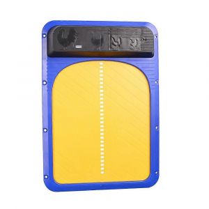 Porte De Poulailler Automatique Bleue, Porte De Poulailler, Porte De Poulailler, Porte De Poulailler À Détection De Lumière, Accessoires De Poulailler - Neuf