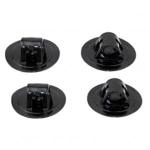 4 Pcs Oeillet Pour La Fixation Moteur Électrique Raquette Crochet Support Bateau De Pêche Gonflable - Neuf