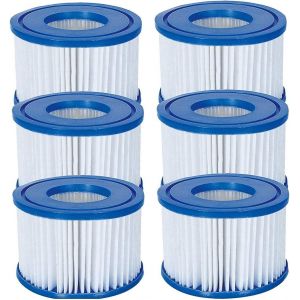 Flowclear Lot de 3 Cartouches filtrantes pour Lay-Z-Spa Miami, Vegas, Palm Springs, Paris, Monaco Taille VI - Neuf