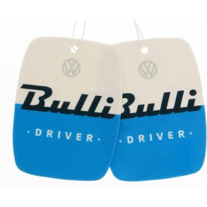 VW Collection Distributeur de parfum rafra&icirc;chissant &agrave; motif Volkswagen T1 Bus (Fra&icirc;cheur/Bleu/Ensemble de 2) - Neuf