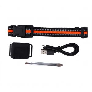 HJLIAN Mini localisateur GPS pour chien et chat, etanche, pour l'exterieur, collier anti-perte - Neuf