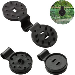Lot De 40 Clips De Fixation Pour Brise-Vue, Clip Spécial Avec ?illet En Plastique, Clips De Fixation Traités Anti-Uv Pour Brise-Vue, Filet, Clôture, Ombrage - Neuf