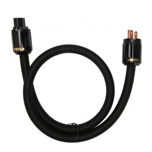 Cable d'alimentation HiFi 12 aWG, fiche 3 conducteurs en cuivre pur, cordon d'alimentation secteur 125 V 15 a pour equipement audio, amplificateur, prise US 125-250 V, 1 m - Neuf