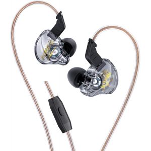 LORANKA-KBEAR MONKIE K01 &Eacute;couteurs de Jeu 1DD Casque filaires L&eacute;ger &Eacute;couteurs avec Prise de 3,5 mm Casque HiFi compatibles avec PC, PS5, Xbox, Switch - Neuf