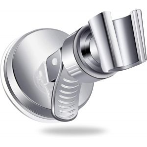 Support de pomme de douche, crochet de douche à main à ventouse, fixation murale de pomme de douche, curseur de douche universel remplaçable (support) - Neuf