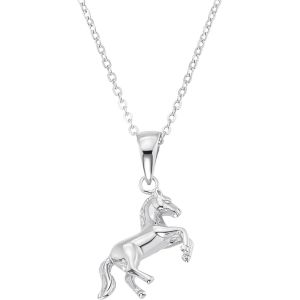 Collier Avec Pendentif En Argent Sterling 925 Pour Fille, Bijou De Cou Pour Enfant, Argent, Livr&eacute; Dans Une Bo&icirc;te Cadeau Pour Bijoux - Neuf