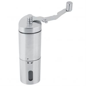 Hjlian Moulin A Cafe Manuel En Acier Inoxydable De Forme Triangulaire, Pour Grains, Noix Et Autres Grains - Neuf