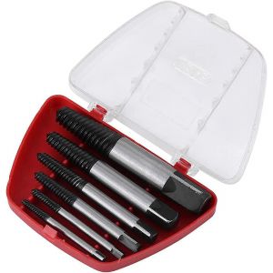 Jeu d'extracteurs de goujons,6 extracteurs de vis 4-25 mm pour boulons ou vis endommagés - Neuf