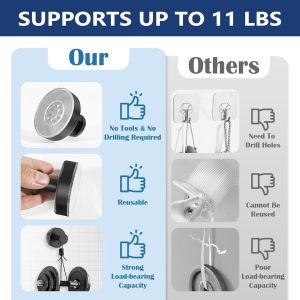 4 Pièces Crochet Ventouse Salle De Bain,Crochets À Ventouse Amovibles,Crochets Ventouse Sous Vide,Crochet Mural Puissant,Pour Les Salles De Bains Cuisines Fenêtres Lisses Verre Carrelage - Neuf