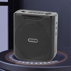 Mini amplificateur vocal rechargeable Amplificateur de taille portable sans fil haute puissance avec microphone de casque pour les enseignants - Neuf