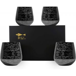 Verres &Agrave; Vin En Acier Inoxydable Style Baroque - Neuf