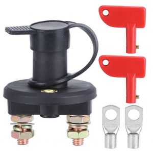 Isolateur de batterie déconnexion coupure d'alimentation interrupteur d'arrêt d'urgence 300A M10 vis pour voiture camion bateau ATV pièces intérieures - Neuf