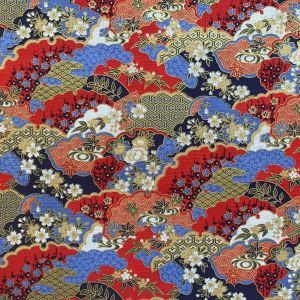 Sjzg-Tissus Au Metre Style Japonais Tissu Diy Couture Pour D&eacute;corer Patchwork V&ecirc;tements Nappe De Table Rideau Tissu &Agrave; Coudre, Largeur 145cm (50x145cm, Couleur-09#) - Neuf