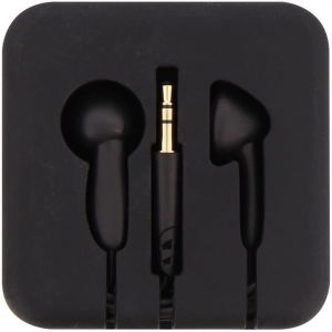 VornixorSarlshop-Pocket - &eacute;couteurs Boutons avec &eacute;tui Enrouleur en Silicone - Noir - Neuf