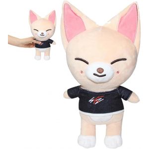 DDA-Stray Renard Poupée Jouet, Animaux Plush Toy, Mignon Stuffed Doll Figure, Stray Renard Dessin Animé Poupée Cadeau Anniversaire Fête pour Garçons Filles Enfants. - Neuf