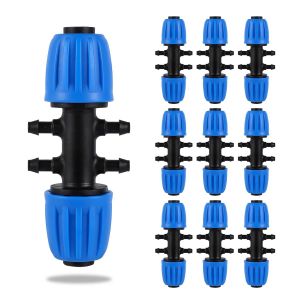 Kit De Raccords D'irrigation Goutte à Goutte De 22 Pièces Pour Raccords à Fourche Blue Lock Pour Manchons De Carte 16mm De 1/2 Pouce (diamètre Extérieur 0620 Pouce Diamètre Intérieur 0520). In) - Neuf