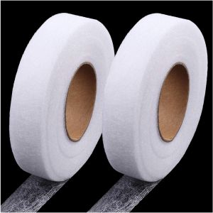 Mevronisshop-Bande Thermocollante 60 M&egrave;tre Rubans Thermocollant Largeur 20 Mm Pour Ourlet De Couture Pour Assembler Des Tissus, Pantalons, Rideaux,V&ecirc;tements (2 Pcs) - Neuf