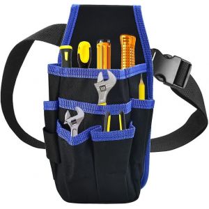 Sac à outils de quincaillerie, pochette à outils de ceinture, pochette à outils Oxford, pochette à outils Mutipoche, pochette à outils, pochette de ceinture, pochette pour tournevis, pochette à outils, pochette d'électricien pour Ele - Neuf