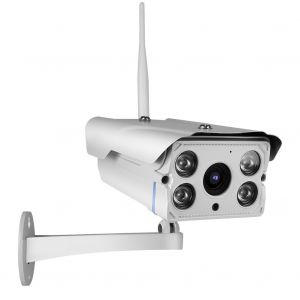 Camera de surveillance exterieure sans fil 1080p haute definition avec emplacement pour carte memoire IR, compatible Onvif 110-240 V - Neuf