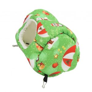 Petit Animal De Compagnie Suspendu Hamac Tunnel Pour Les Hamsters, Souris Et Gerbilles - Tissu Mou, 20x10 Pouces, Multi-Couleur Design - Neuf