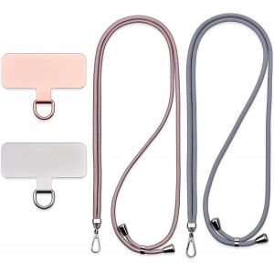 Kal-Cordon Universel Pour Téléphone Portable, Autocollants Métalliques Pour Téléphone Portable, Cordes Réglables, Bretelles Ou Bretelles Pour Libérer Les Mains. - Neuf