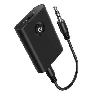 2-en-1 sans fil Bluetooth 5.0 émetteur récepteur adaptateur audio 3.5mm Jack Aux - Neuf