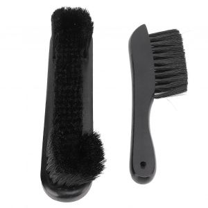 Billard 9 Pouces Brosse De Table De Billard 8,5 Pouces Rail Brosse Kit Outils De Nettoyage Avec Manche En Bois Pour Le Nettoyage - Neuf