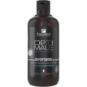 Professionnel Shampooing Purifiant Optim&acirc;le - Produit Antipelliculaire Cheveux Gras Homme - Stimule La Pousse & Purifie Le Cuir Chevelu - 83% Ingr&eacute;dients Naturels - Fabriqu&eacute; En France - 250 Ml - Neuf
