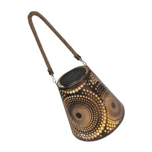 Solaire Paysage De Lumi&egrave;re Pendante De Plein Air Terrasse De La Lumi&egrave;re Solaire De Led Lampes De Jardin En Fer Forg&eacute; Finition - Neuf