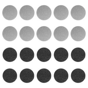 20 disques de papier de verre de rechange pour lime &eacute;lectrique - Neuf