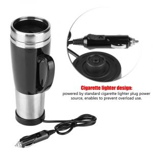 Bouilloire électrique en acier inoxydable pour voiture, 12 V, 1 200 ml - Neuf
