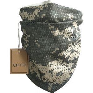 Kalanka-Écharpe Tactique Camouflage, Hommes Et Femmes Unisexe Multi-Usages Bandeau Militaire Style Tête Wrap Face Mesh Pour Airsoft, Combat, Chasse, Alpinisme Activité De Plein Air - Neuf