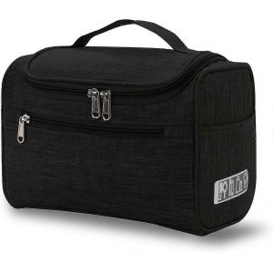 Trousse de toilette,trousse de toilette de voyage suspendue pour femmes et hommes,sacs de voyage cosm&eacute;tiques r&eacute;sistants &agrave; l'eau avec poign&eacute;e et crochet - Neuf