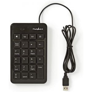 Clavier Numérique Avec Câble Usb Noir - Neuf